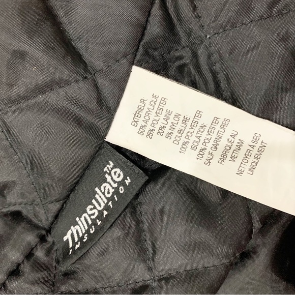 LL Bean Women’s Toggle Duffel Wool Blend Trench Coat - Picture 8 of 9